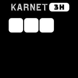 Karnet - 3h